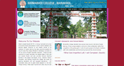 Desktop Screenshot of bhimabhoicollege.org